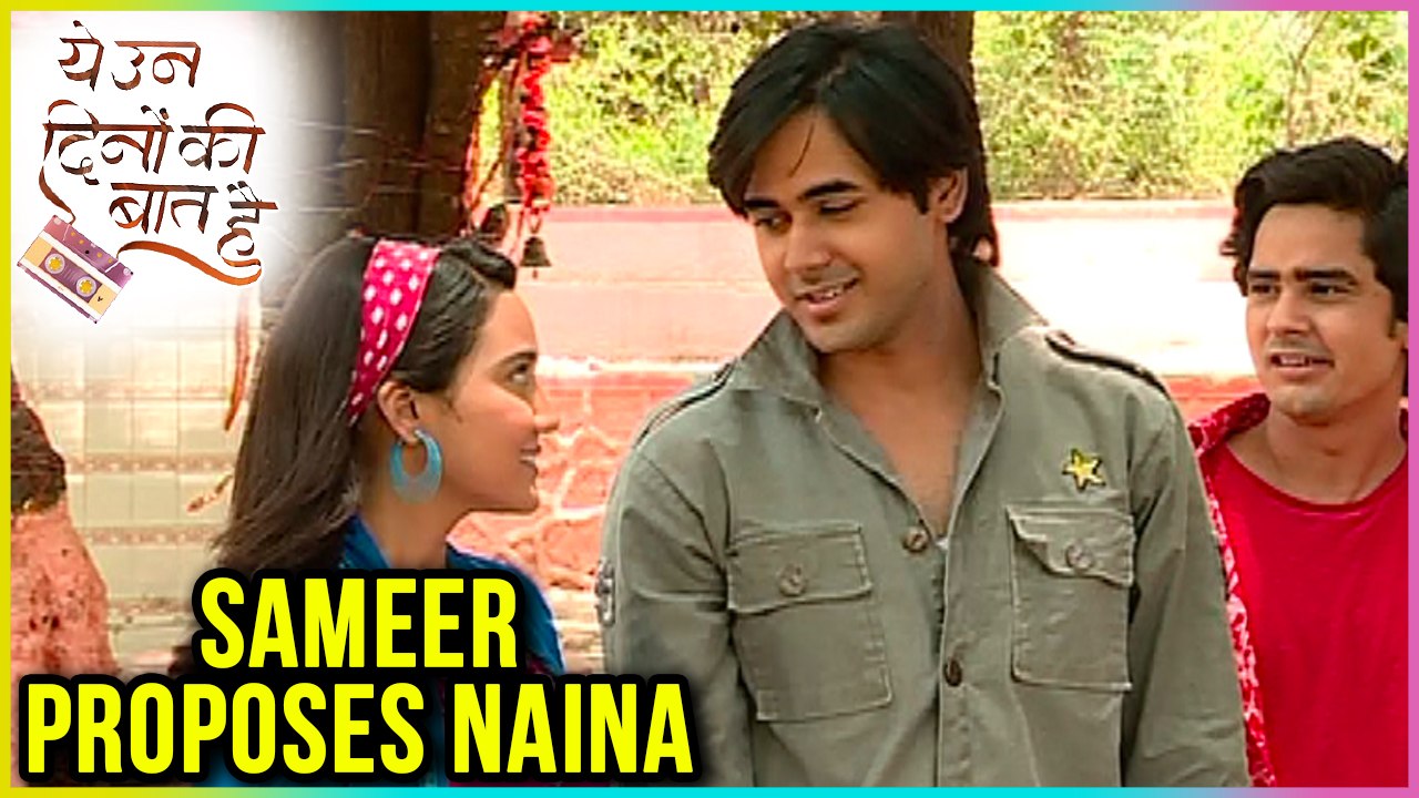 Sameer Finally PROPOSES To Naina In College | Yeh Un Dinon Ki Baat Hai Latest Twist