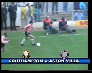Southampton - Aston Villa 12-11-1988 Division One