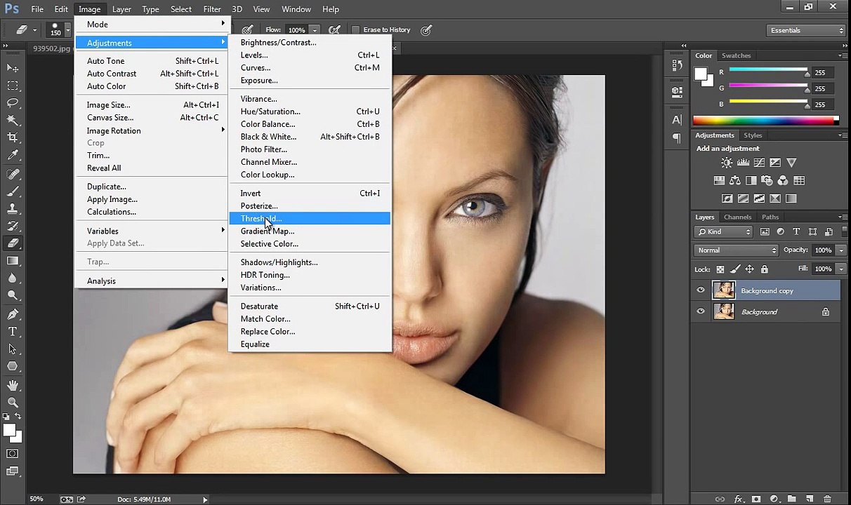 Photoshop Tutorial Silhouette Effect
