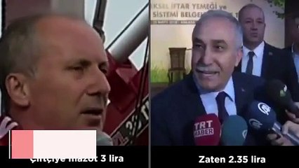 CHP�nin adayı İnce�den ��mazota zam�� vaadi