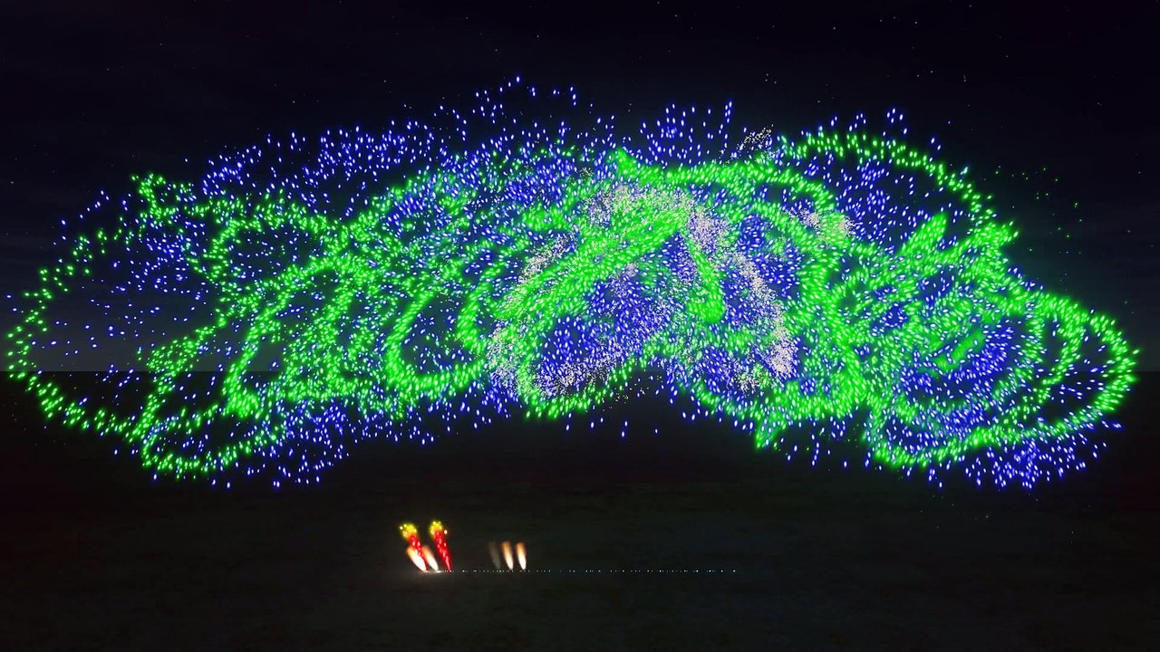Dance 90's fireworks