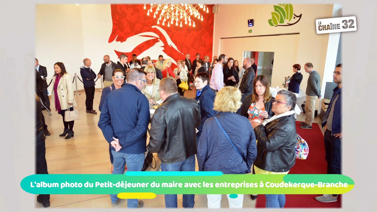 L'album photo du Petit-déjeuner du maire avec les entreprises à Coudekerque-Branche