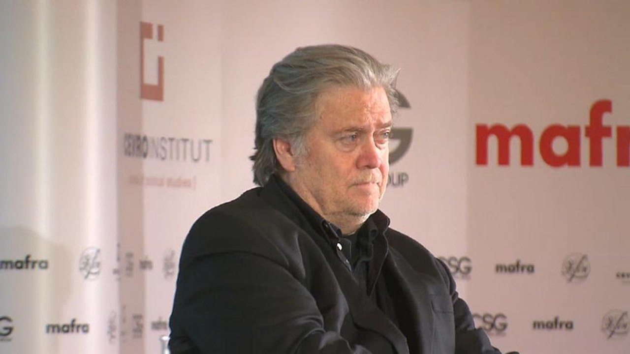 Trumps Ex-Berater Stephen Bannon in Prag und Budapest