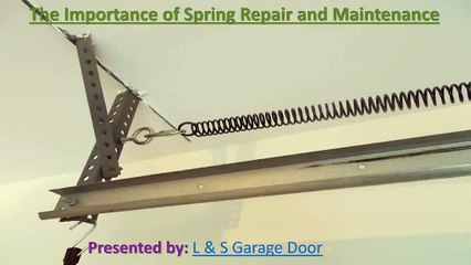 The Importance of Spring Repair and Maintenance