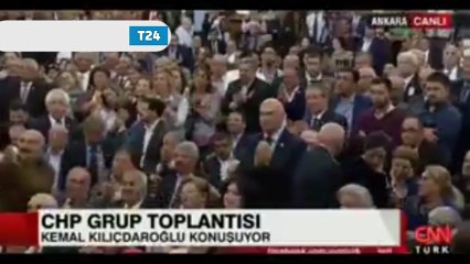 Kılıçdaroğlundan dünkü özel oturumda yukarıda oturan Erdoğana: Senin yerin aşağı aşağı