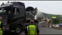 Kukës, trafik i rënduar në Rrugën e Kombit - Top Channel Albania - News - Lajme