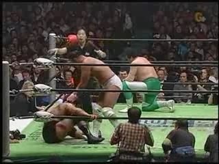 Misawa & Akiyama vs Kobashi & Takayama - Part 3