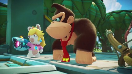 Mario + The Lapins Crétins Kingdom Battle Donkey Kong Adventure - Bande-annonce