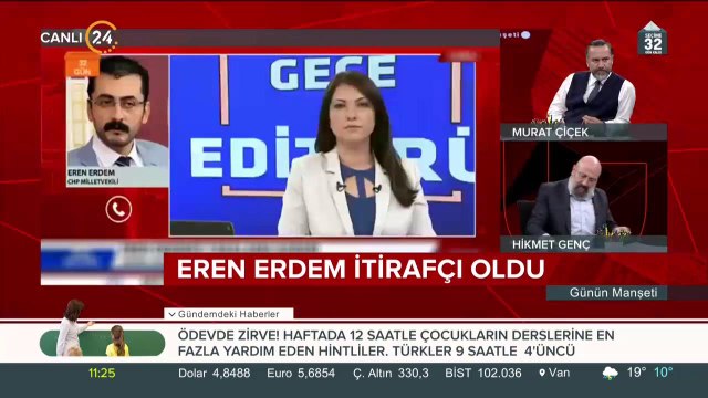 Eren Erdem'den itiraflar