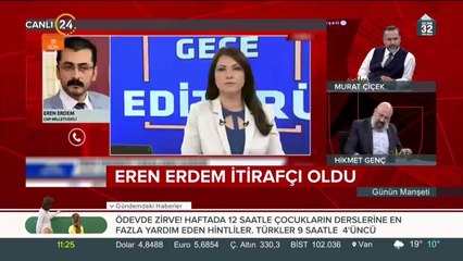 Eren Erdem'den itiraflar