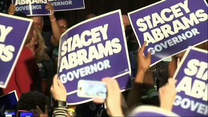 Stacey Abrams to become first black US state governor