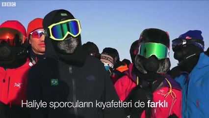 Kuzey Kutbunda eksi 33 derecede maraton koşmak