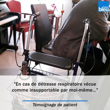 En cas de détresse respiratoire vécue comme insupportable par moi-même...