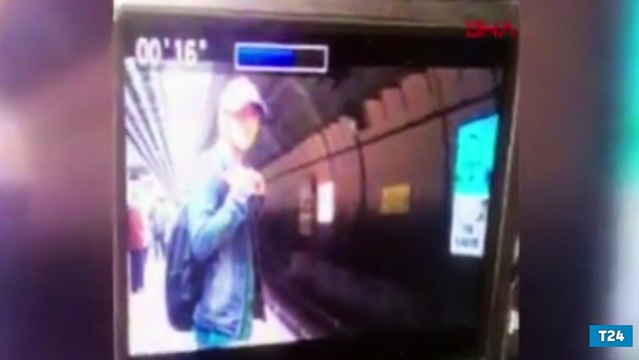 Marmaray Sirkeci İstasyonunda hayatını kaybeden kişinin görüntüleri ortaya çıktı