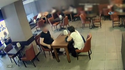 Eski sevgilisine şantaj yaparak para istediği iddia edilen kadına operasyon kamerada