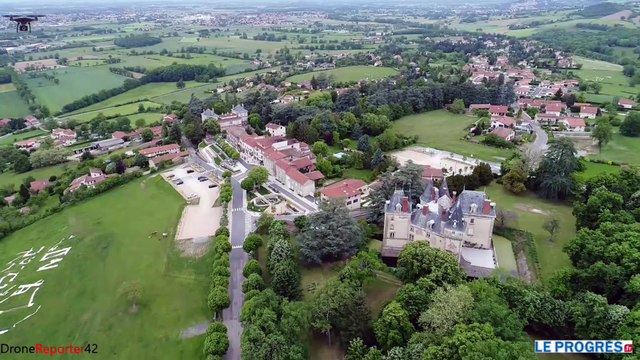 Saint-Bonnet-les-Oules vu du ciel