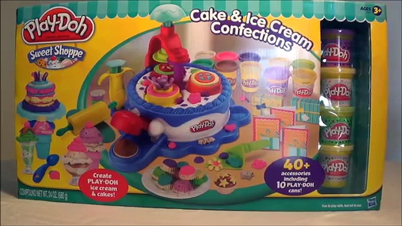 Plastilina PlayDoh Cake N Ice Cream Confections Juguetes para Ninas