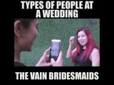 Types Of People At A Wedding