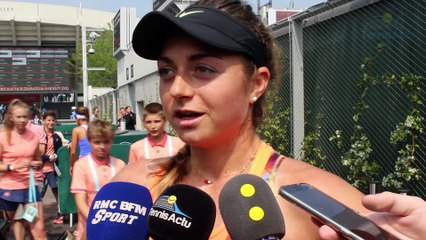 Roland-Garros 2018 - Margot Yerolymos : "Ma 1ère à Roland-Garros ? Ni un déclic ni moins de pression"