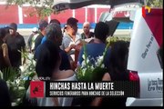 Hinchas hasta la muerte: servicios funerarios para fanáticos de la selección