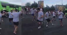 La danse géorgienne des joueurs du Rugby Club Auch