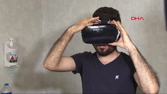 İzmir Böbrek Nakilli Gençten 'Sanal Gerçeklik' ile Hastalara Moral