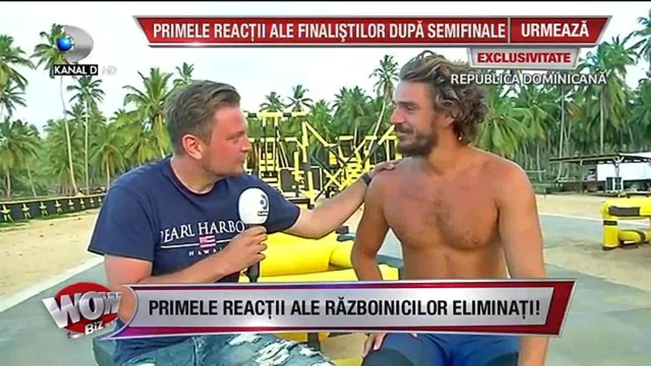 WOWBIZ (23.05.2018) - Primele interviuri ale RAZBOINICILOR eliminati! Partea 2