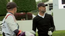 Guardiola manages nerves on first tee at Wentworth Pro-Am