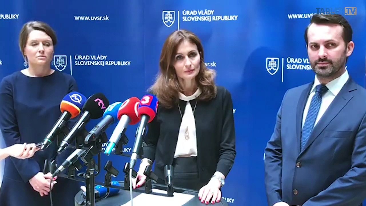 ZÁZNAM: Brífing ministerky zdravotníctva A. Kalavskej