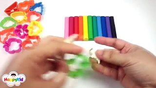 เรียนรู้สีภาษาอังกฤษ | ปั้นดินน้ำมัน | Learn Colors With Modeling Clay | Color Names In Thai