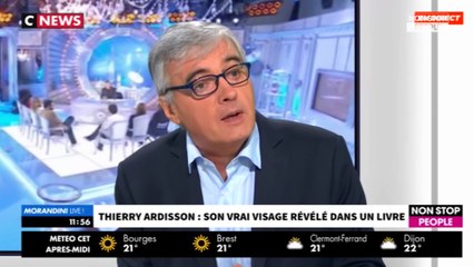 Morandini Live - Thierry Ardisson : son passé de drogué dévoilé (vidéo)