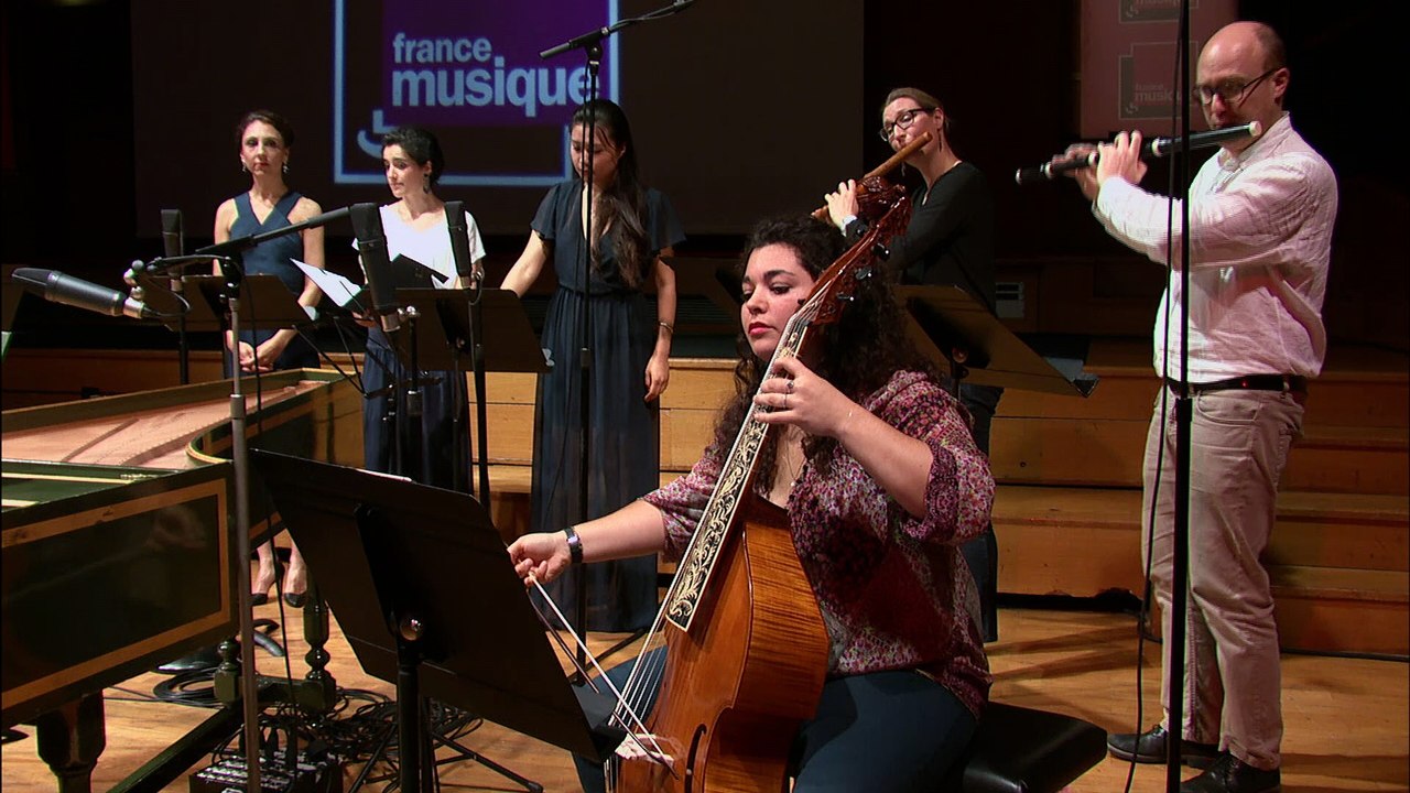 Michel Lambert | Dialogue des trois Grâces par Mathilde Kohn, Yolanda Fresedo, Xu Fang et instrumentistes