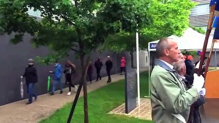 Auxerre hommage aux policiers morts pour la France