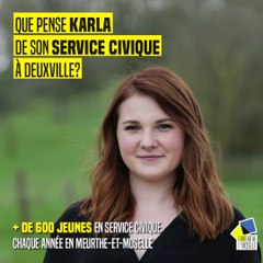 Service Civique à Deuxville : qu’en pense Karla ? Et vous ?