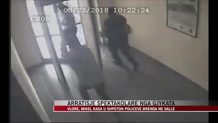 Vlorë, ja pamjet kur i burgosuri arratiset nga gjykata - News, Lajme - Vizion Plus