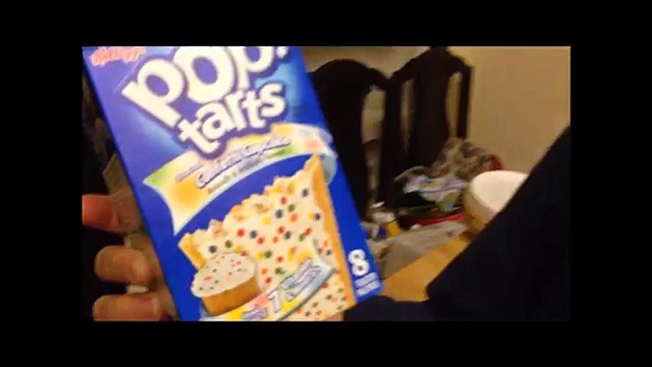 Confetti Cupcake Pop Tarts Taste Test Food Review video Dailymotion