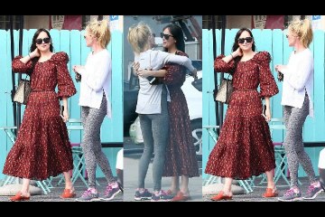 Dakota Johnson and Her Mother Melanie Griffith in Los Angeles 2017