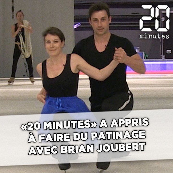 «20 Minutes» a appris à faire du patinage artistique avec Brian Joubert