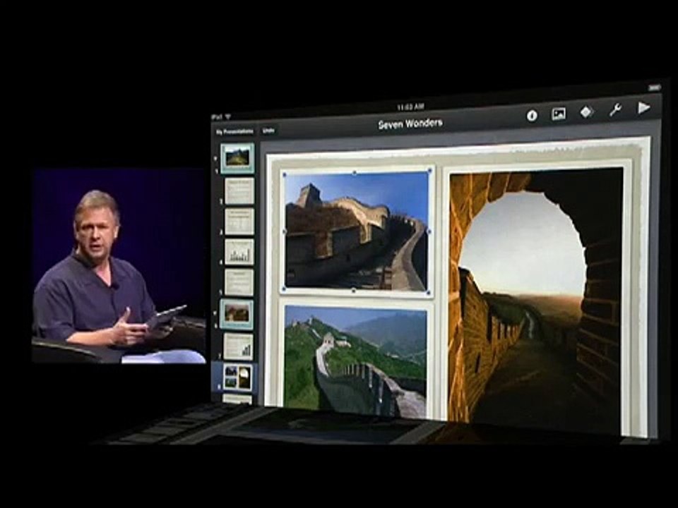 Steve Jobs introduces Original iPad - Apple Special Event 2010 part 2/2