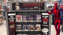 DEADPOOL 2 invades Walmart and trolls Logan, X-Men, Terminator