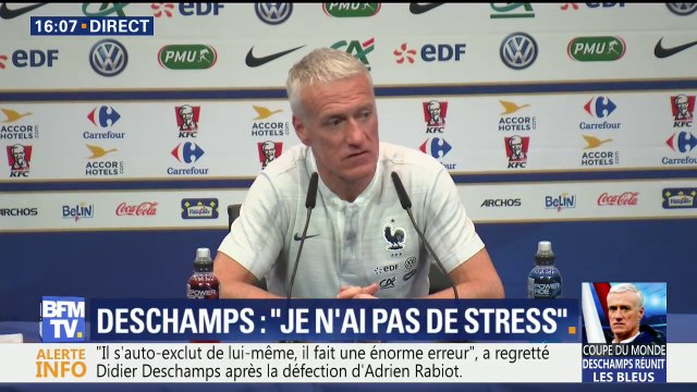 En Français? : Deschamps pas vraiment enchanté d’une question en anglais