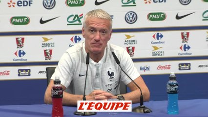 Deschamps «Je ne peux pas remplacer Rabiot» - Foot - CM - Bleus