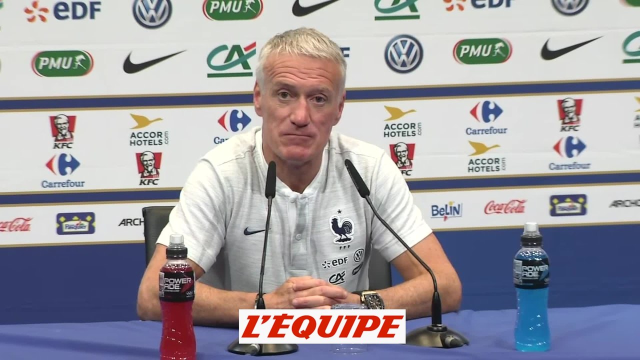 Deschamps «Je ne peux pas remplacer Rabiot» - Foot - CM - Bleus