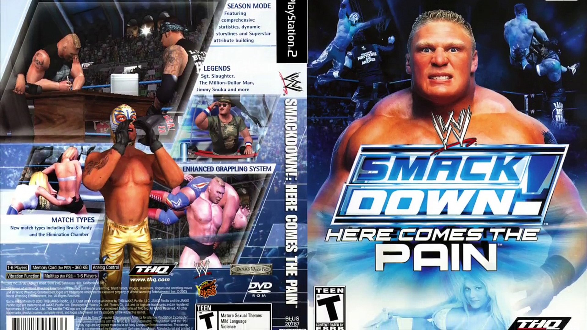 Resultado de imagem para wwe smackdown here comes the pain