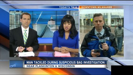 Une alerte à la bombe pour un sac ? Cet homme va voir ce qu'il y a dedans !