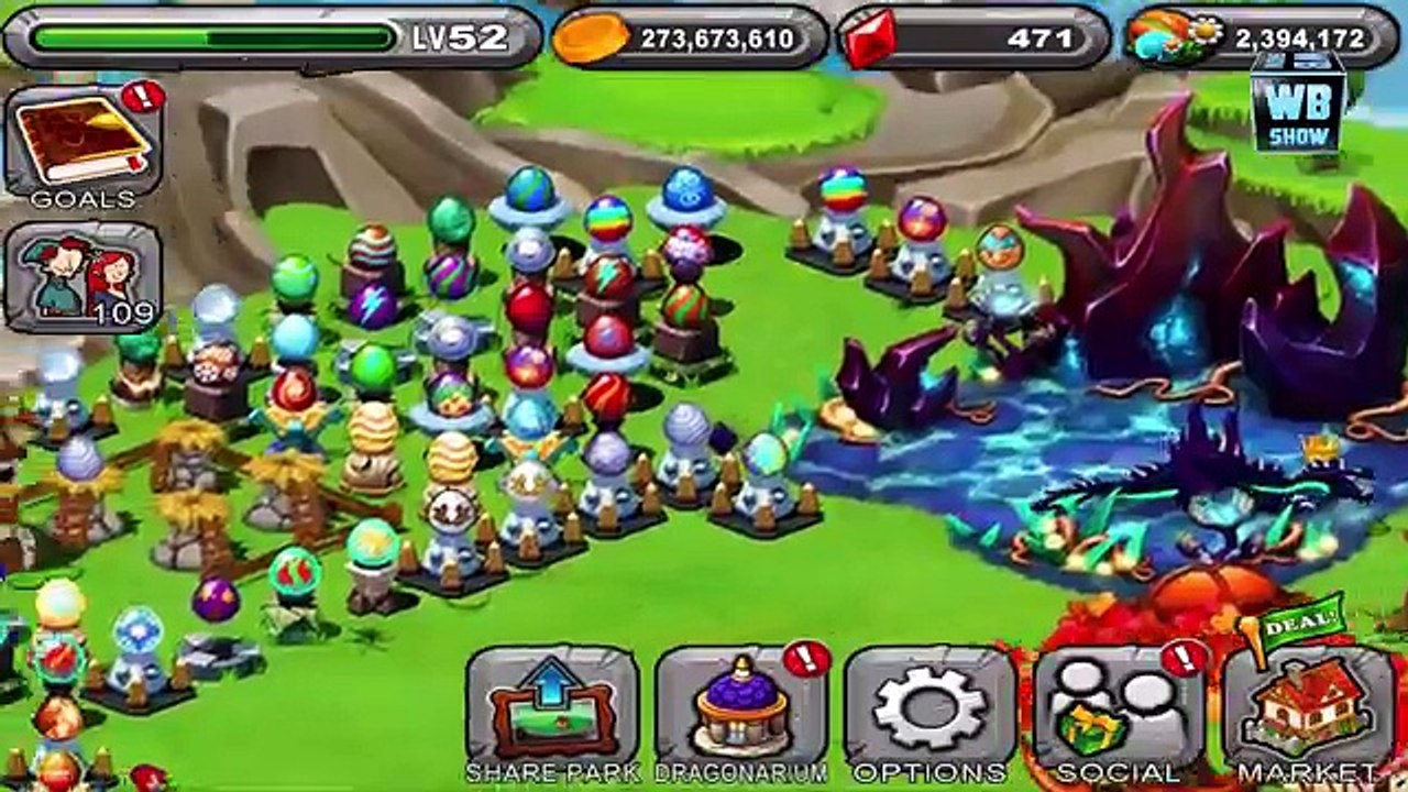 DragonVale: Elder DARK Dragon Lookie Review