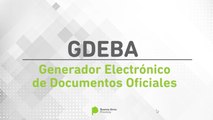 Generador Electrónico de Documentos Oficiales