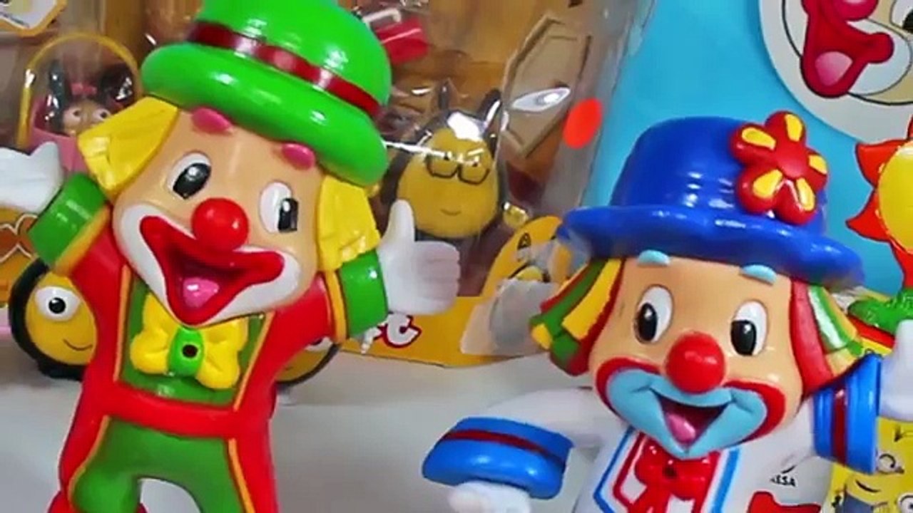 Familia Bee The Hive Colméia Feliz Peppa Pig George Patati Patata Kinder Ovo Surpresa Minion Bonecos