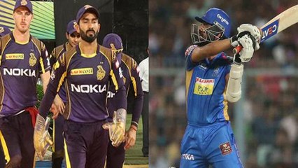 கொல்கத்தாவை மிரட்டும் ராஜஸ்தான் பேட்டிங்