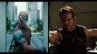 Deadpool vs wade Xmen Orgins wolverine bullet cutting scene